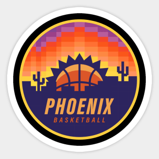 Phoenix Suns Earned Edition Valley Uniforms, We Are PHX! Sticker